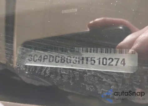 2017 Dodge Journey Sxt z USA, uszkodzony, nr VIN 3C4PDCBG3HT510274